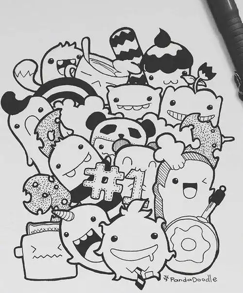 可爱简笔画涂鸦