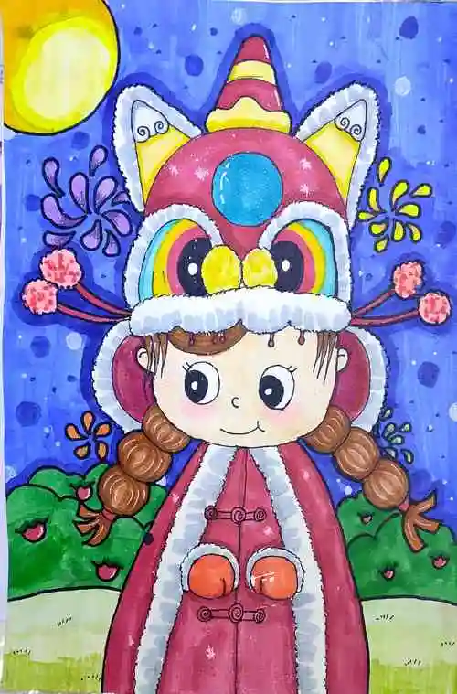 漫画·儿童画四级-儿童画-美术 - 四川艺术考级网—成都美术考级网