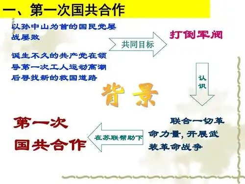 华东师大版第 12课 国民革命运动与南京国民政府的建立ppt