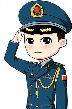 com采集~贪吃的笔头~采集到军人漫画2卡通军人形象采集~贪吃的笔头