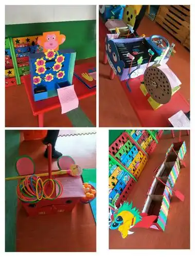 车王镇幼儿园开展教师自制玩教具展评活动