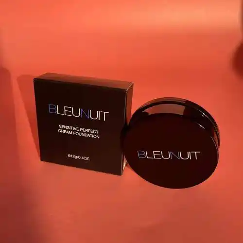 bleunuit深蓝粉底膏遮瑕膏彩妆感光无暇保湿持久粉底液