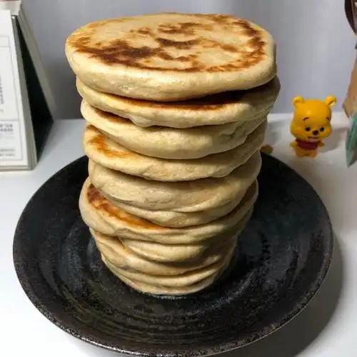 趁热拿铁做的大饼卷万物①全麦发面饼全麦饼3吃
