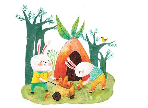 出版社合作项目 儿童绘本封面插图绘制 手绘 拼贴|插画|儿童插画|aimi