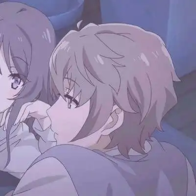 动漫男女情头一左一右_www.qqtu8.com