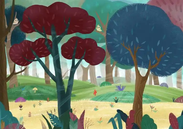 小森林|插画|儿童插画|411398473燕 - 原创作品 - 站酷 (zcool)