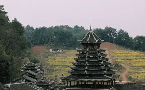 芷江侗族自治县日月湖民族园.