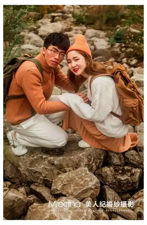 摄影师子杰的写真摄影作品《情侣装》