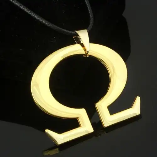 战神标志日韩热销男士不锈钢项链 个性吊坠