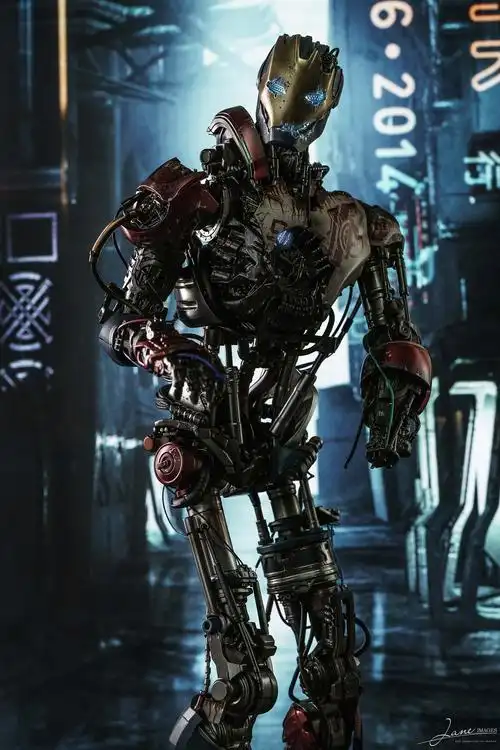 【玩具摄影】hottoys 复仇者联盟2 奥创mk1 钢铁侠