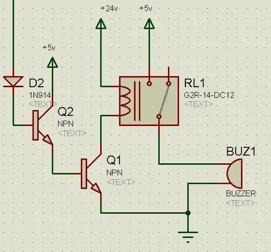 5角继电器内部电路图