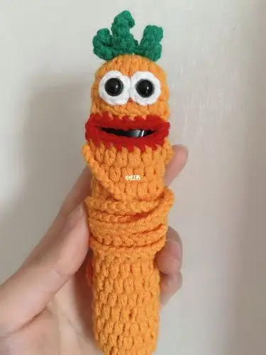 11566:钩针编织电子烟套_电子烟_钩针编织_钩针_胡萝卜_兴趣爱好