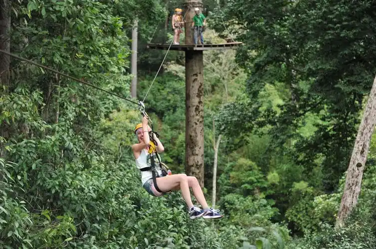 泰国清迈jungleflight丛林飞跃二