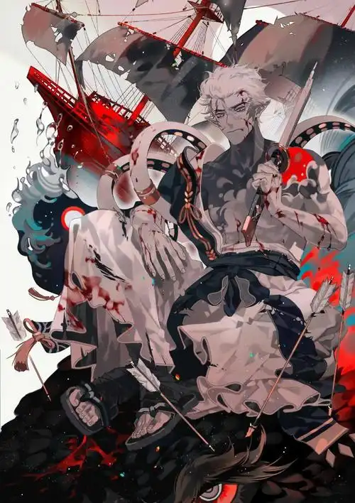 荒川之主插画图片壁纸