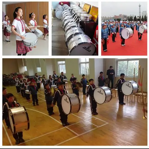 津宝jbmb2412a大军鼓乐器24英寸少先队大队军乐队大鼓带背带jbmb2412a