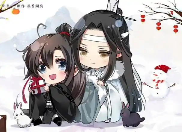 日语版魔道广播剧有惊喜,忘羡插画图好可爱,香炉会完美还原吗?