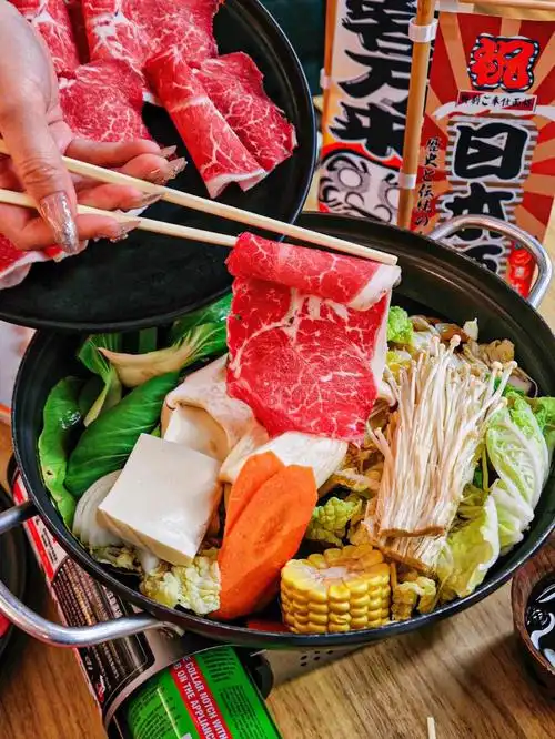 位于mortlake的日式自助寿喜烧你吃过了吗