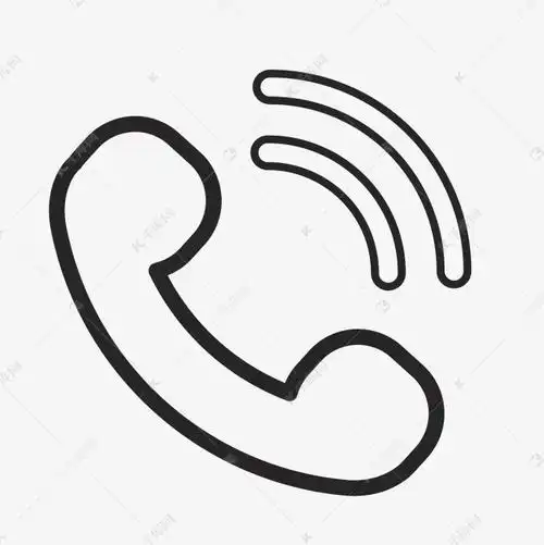 电话传呼简笔画