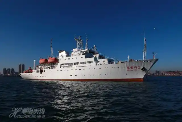 中国海洋大学"东方红2"船新年再启新航程