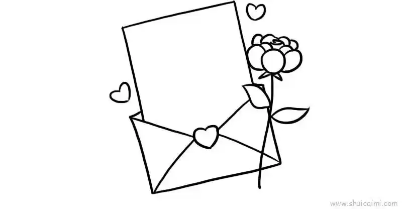 感恩节贺卡儿童画怎么画 感恩节贺卡简笔画步骤