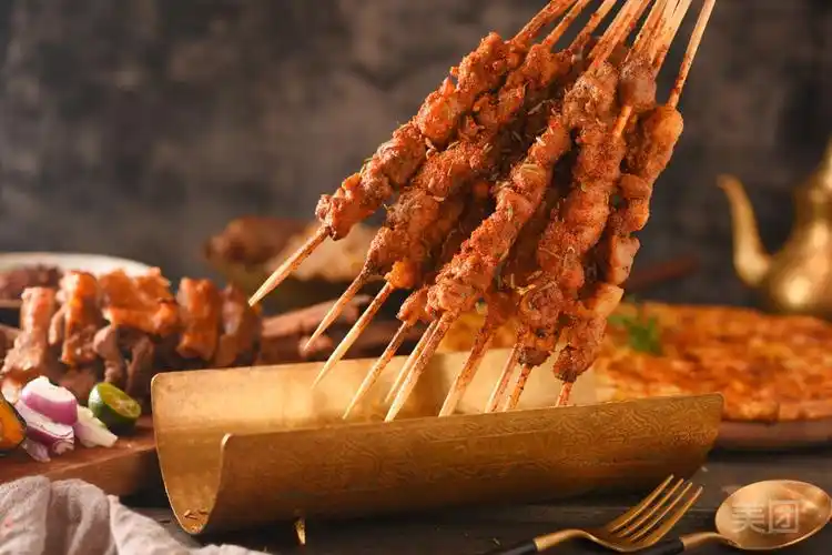 新疆羊肉串图片