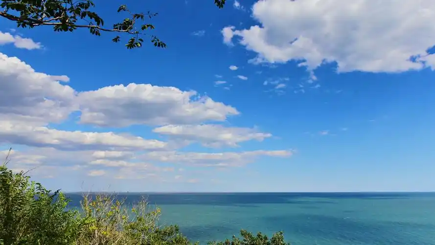 蓝天碧海～笔架山