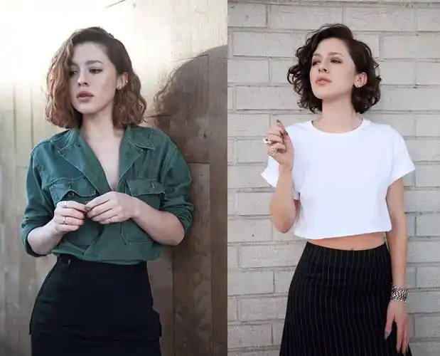 图片来自崔秀英官微日日的小卷毛短发超酷,不过她能驾驭得你不一定