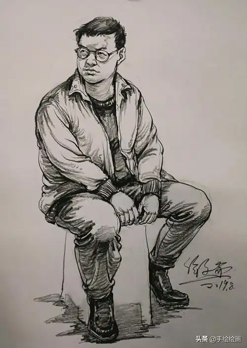 「素描教程」速写不会画?高分技巧秘籍你值得一看