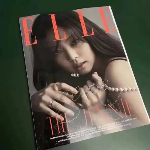 jennie签名ellekorea八月刊