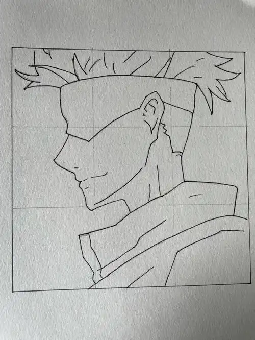 咒术回战五条悟手绘教程