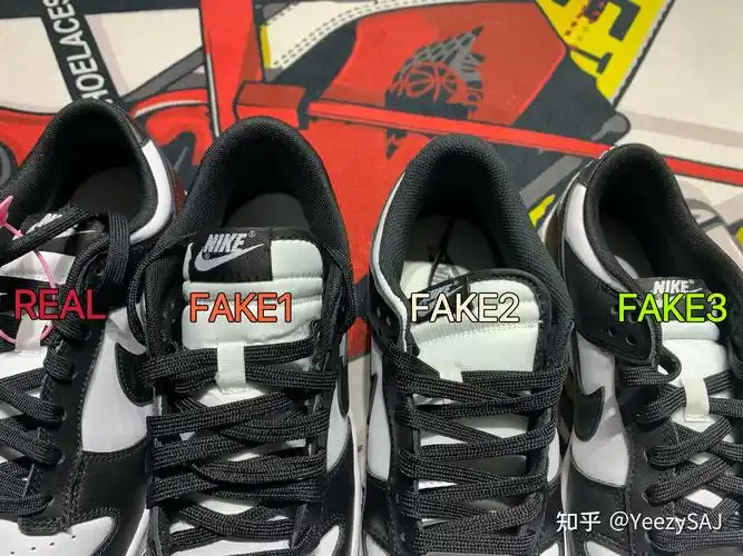 dunk黑白熊猫真假辨别很多人都在穿一眼假的吗