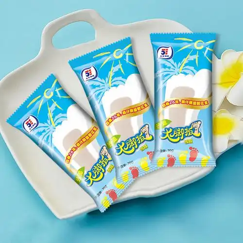 五丰沙滩大脚板经典冰淇淋冷饮香草可可味雪糕冰棒雪糕冰激凌冰棍