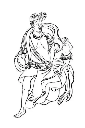 天象  古史传说  隆冬的深夜群星闪烁,参宿和觜宿代表白虎趴在天空