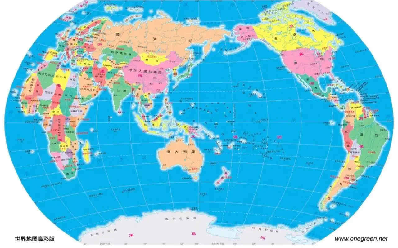 整个大洋洲,几乎就一个澳大利亚,澳大利亚虽然大,但是