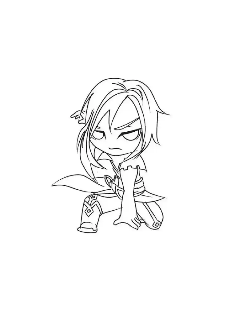 手绘王者荣耀司马懿