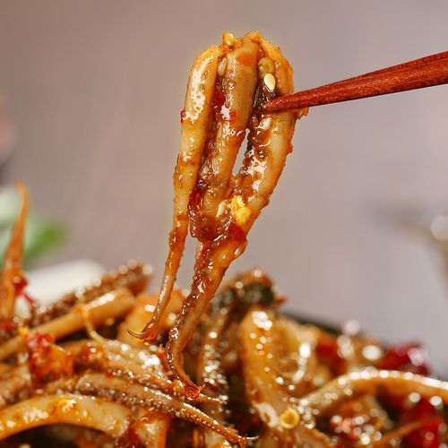 2件仅99元麻辣鱿鱼须丝150g即食香辣零食海鲜冷冻鱿鱼