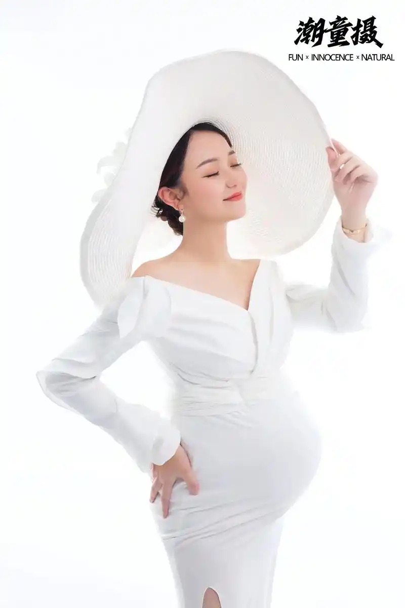 孕妇照的意义不在于几张照片,而是送给十月怀胎的自己,留一份难 - 抖