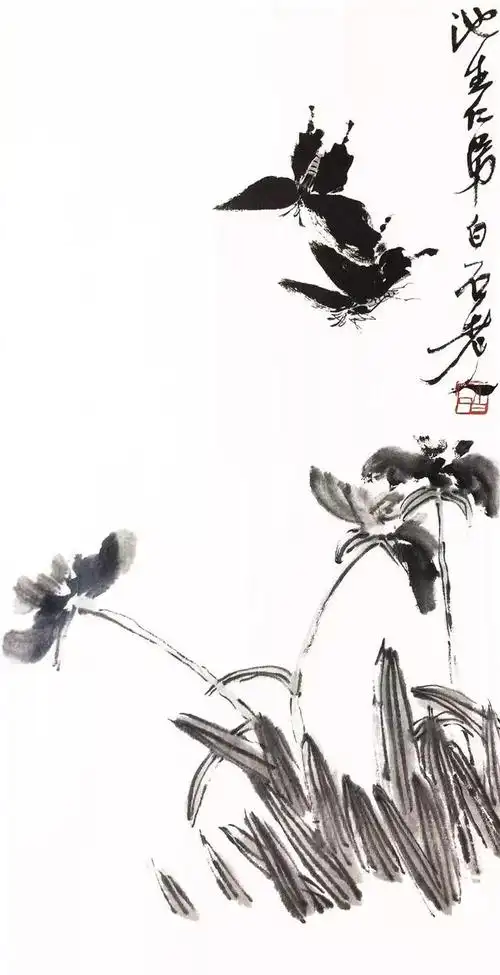 齐白石一套耐人寻味的国画作品百看不厌收藏慢慢临摹学习