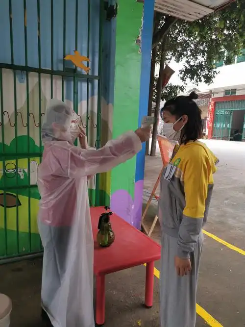 "童心防疫战 共待花开时" 桃川镇中心幼儿园疫情防疫演练