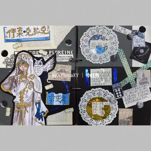 第五人格手帐本排版设计人物简介