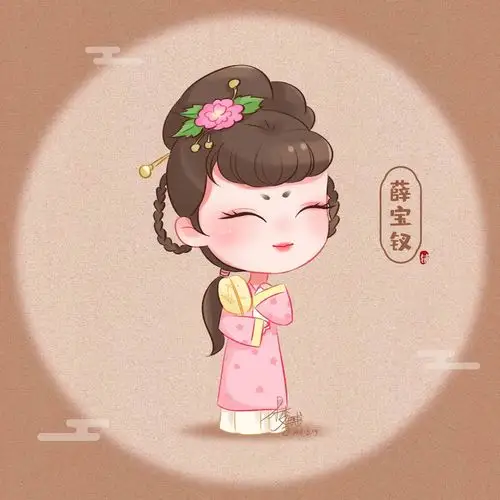 红楼梦q版小人物