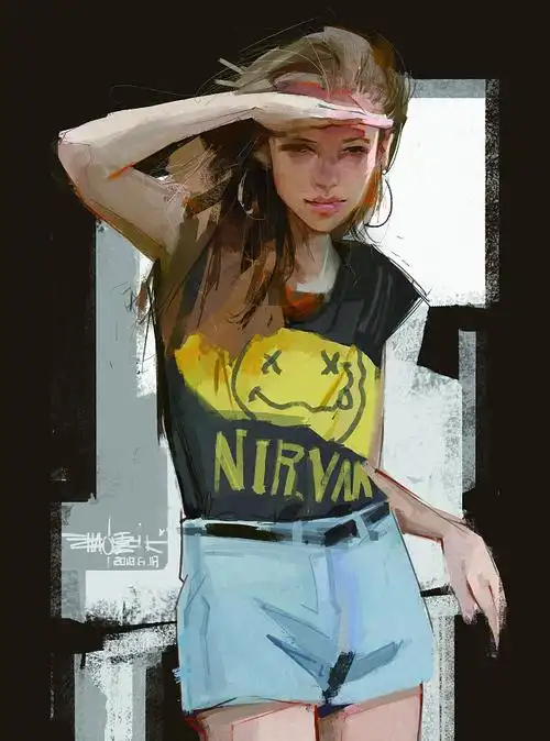 赵震北原画集《你》