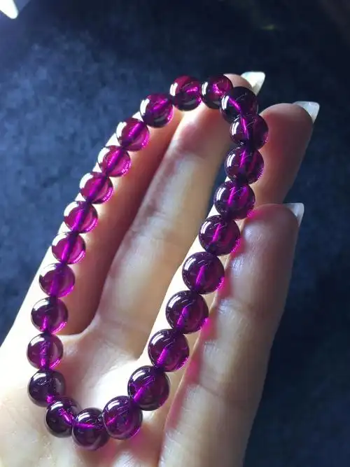 8mm单圈93颜色超紫99晶体透亮91#巴西紫牙乌
