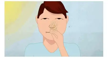 4. 捂了一天dd,偷抓,闻味道.3. 往手上涂胶水,等干了就撕掉.2.