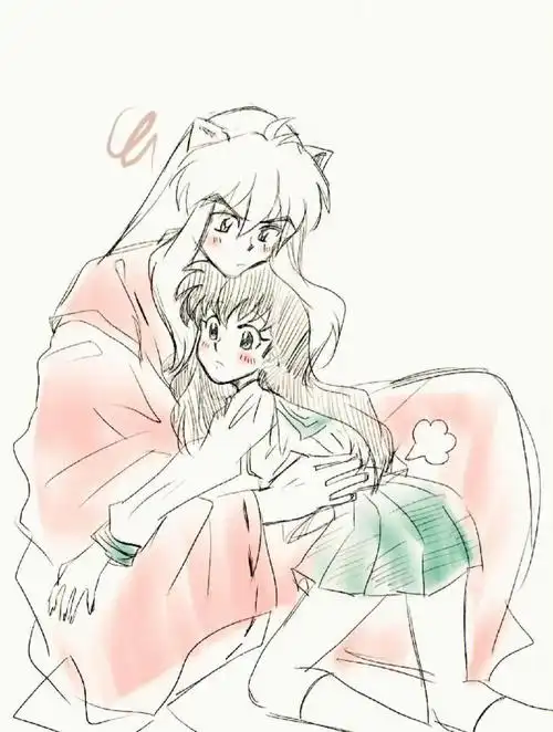 犬夜叉戈薇跟脑婆贴贴