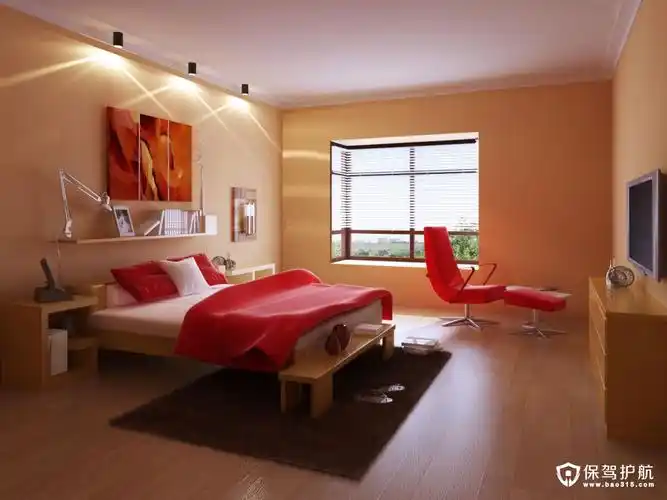 正方形卧室布置效果图欣赏