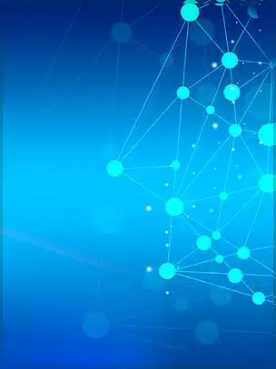 蓝色简约科技线条海报背景