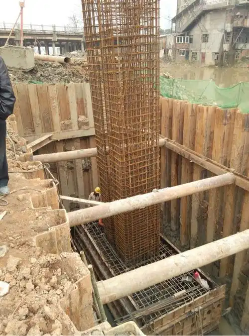 怡园路立交c2墩柱钢筋绑扎施工