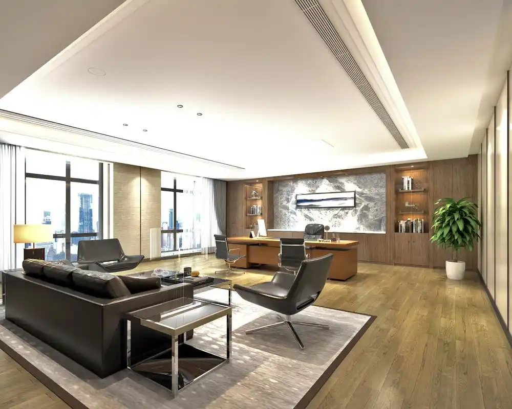 我们在设计董事长办公室时,风格的选择很重要.