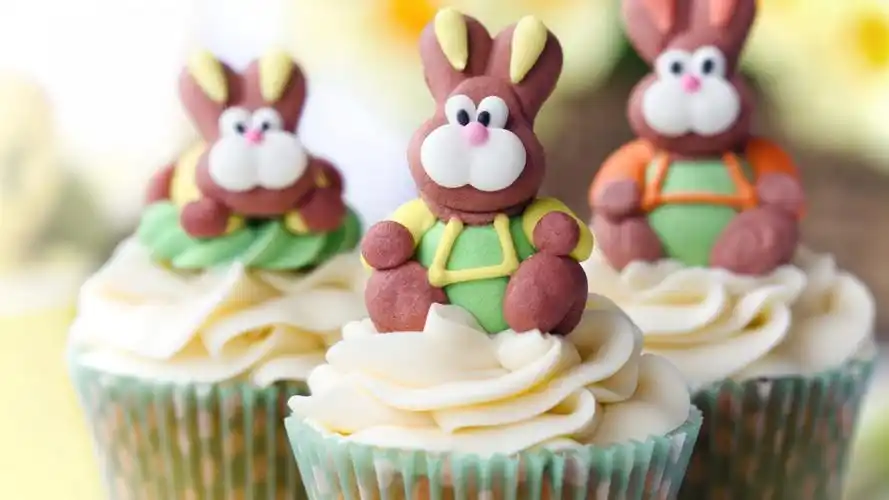 美食,蛋糕,食品,可爱兔子蛋糕壁纸